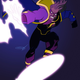 The older version of Static that appeared on the animated Justice League TV series.